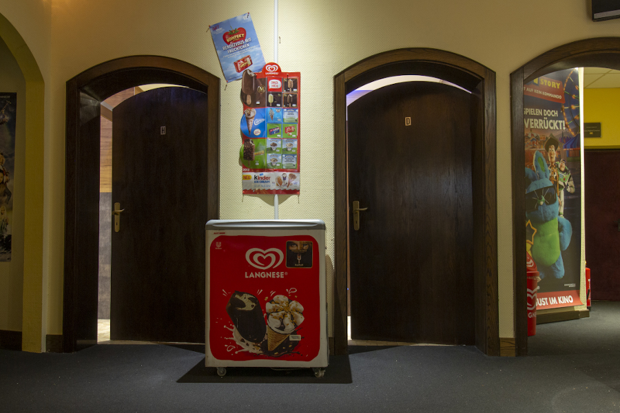 Bild von den Türen zu den Toiletten